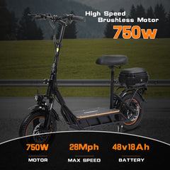 Trottinette électrique pliable haute vitesse Arwibon Q30 pour les déplacements quotidiens