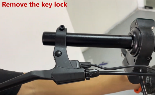 How to Remove the Key Lock on an Arwibon Q30 Scooter