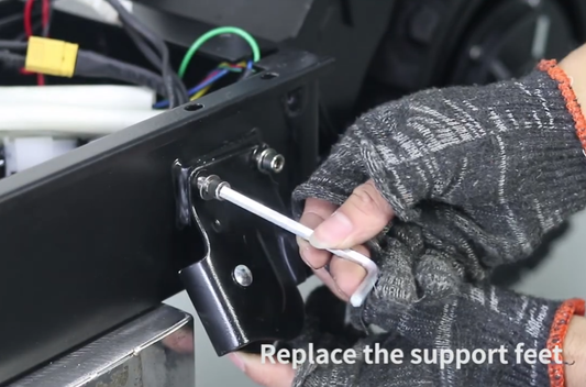 How to Install the Kickstand on an Arwibon Q30 Scooter