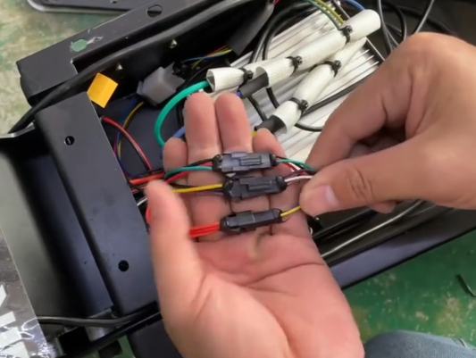 How to Remove the Key Lock and Wiring Harness on an Arwibon Q30 Scooter
