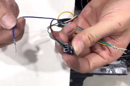 Arwibon Electric Scooter Screen and Turn Switch Wiring Guide