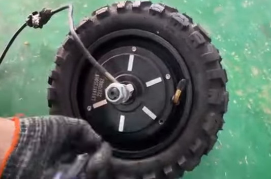 How to Remove the Motor Cover on an Arwibon Q30 Scooter