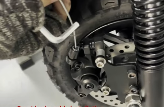 How to Install the Front Brake Cable on an Arwibon Q30 Scooter