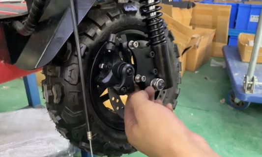 How to Install the Front Fender on an Arwibon Q30 Scooter
