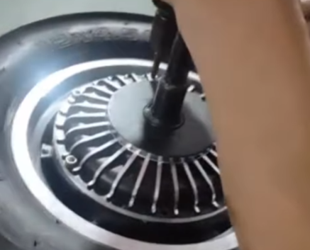 Arwibon Electric Scooter Hub Motor Cover Installation Guide