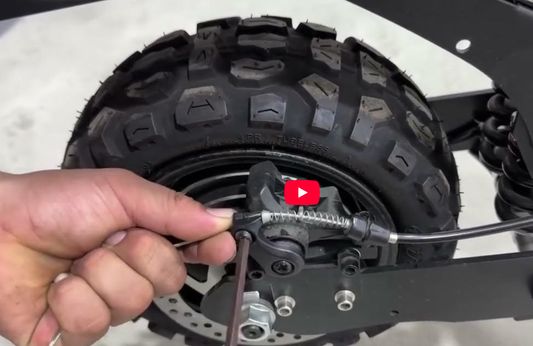 Arwibon Electric Scooter Brake Handle Reset and Front/Rear Mechanical Brake Adjustment Guide