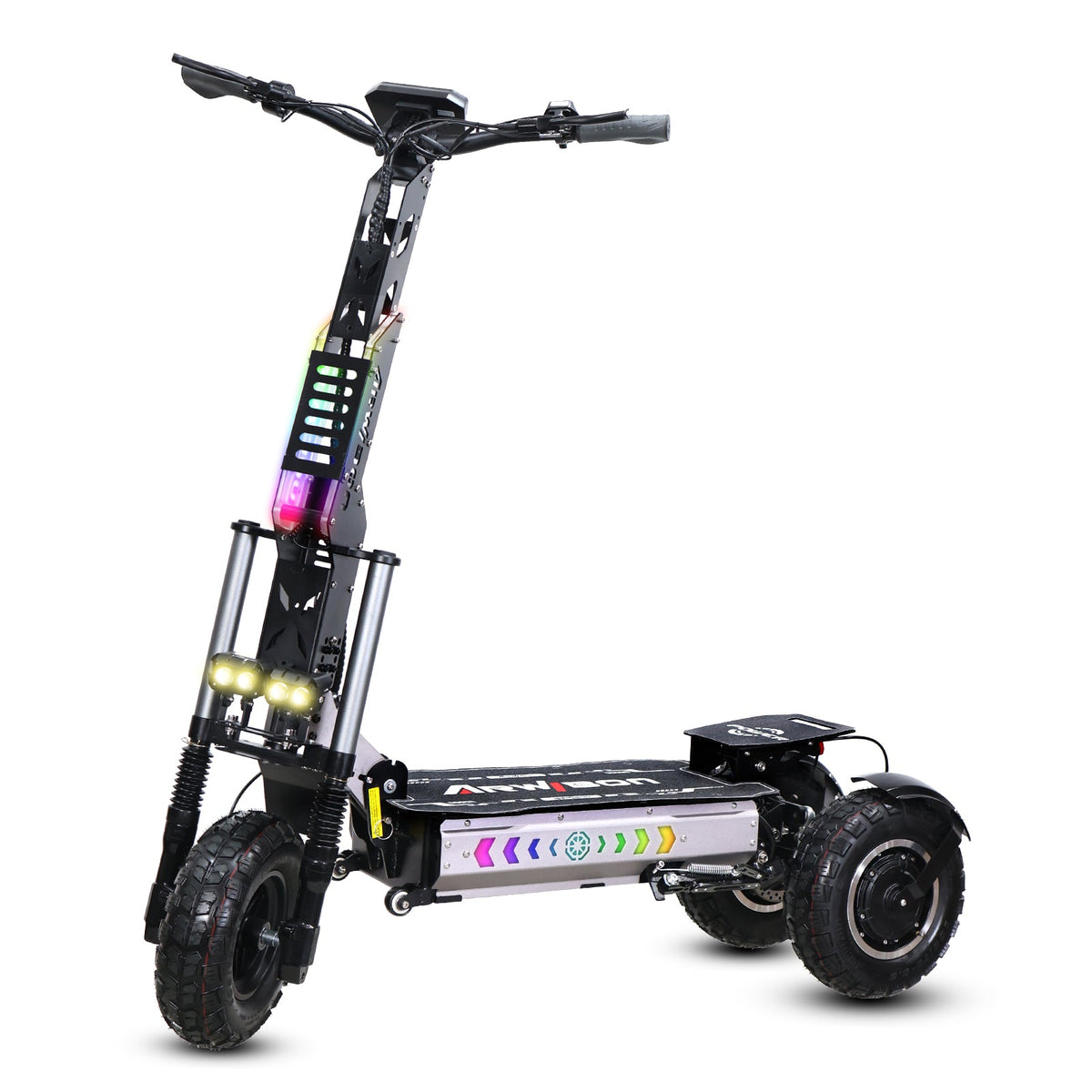 Patinete eléctrico plegable de alta resistencia Arwibon MT30 para adultos 