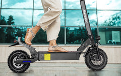 Patinete eléctrico plegable todoterreno Arwibon Q30 para adultos