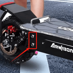 Arwibon Q06Pro Electric Scooter Charging Port - Electric Scooter 