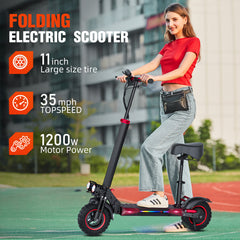 Patinete eléctrico plegable de alta velocidad Arwibon Q30 para desplazamientos diarios 
