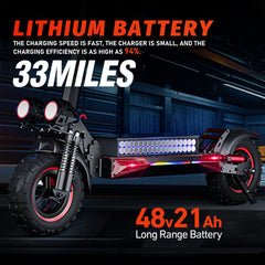Patinete eléctrico plegable de alta velocidad Arwibon Q30 para desplazamientos diarios 